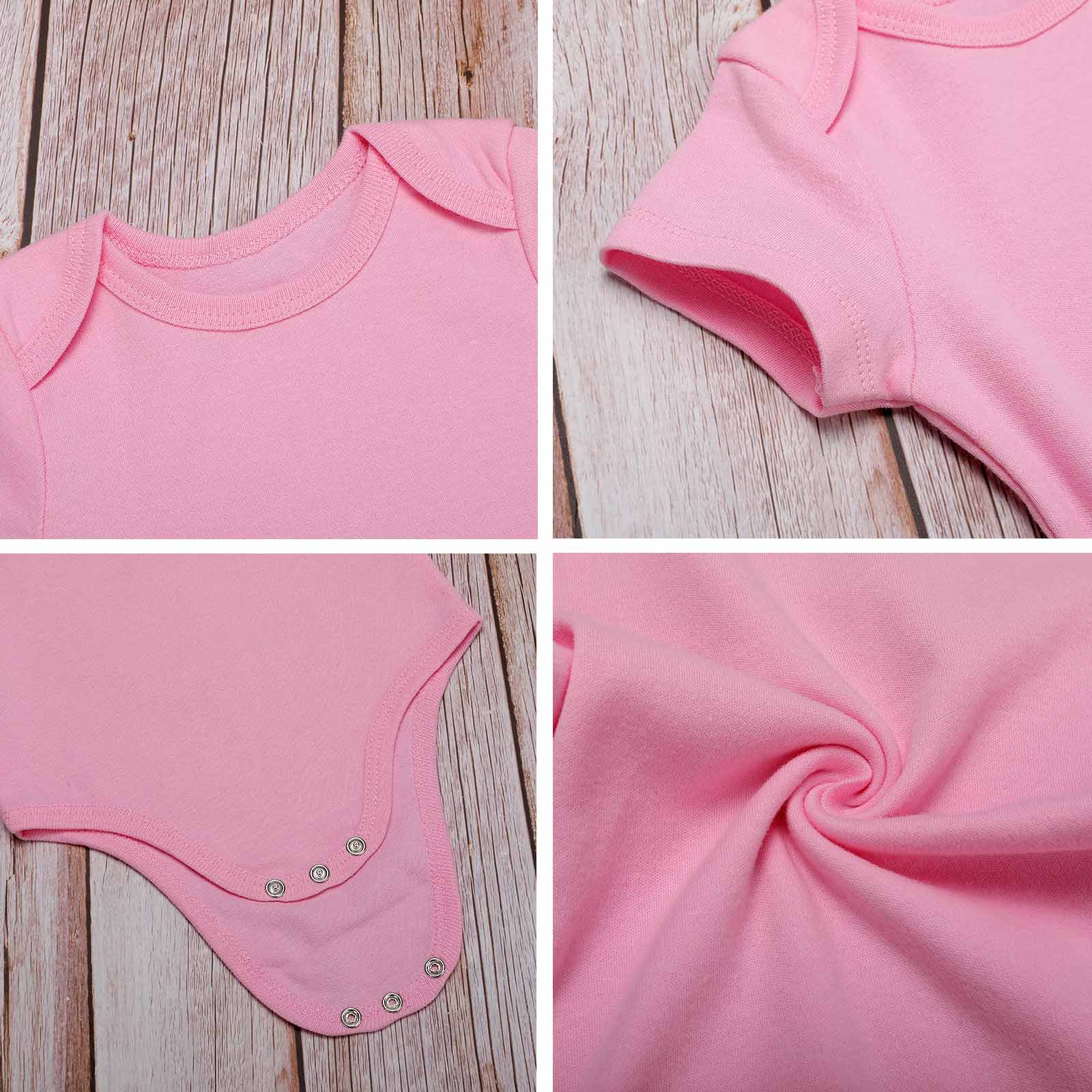 Short -Sleeve Baby's Bodysuit